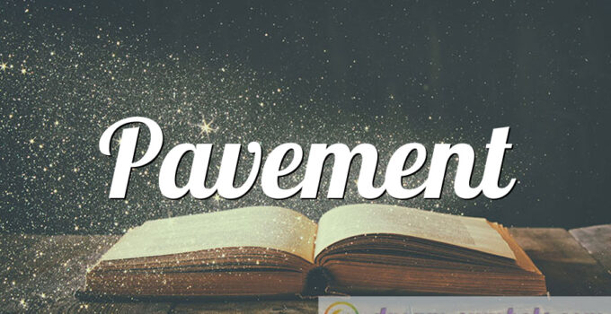 Pavement