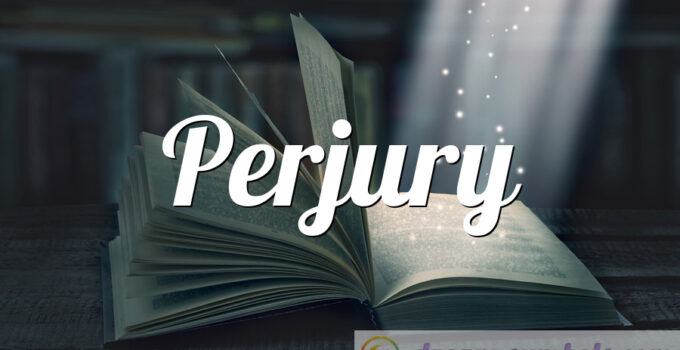 Perjury
