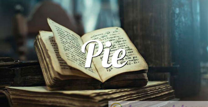 Pie