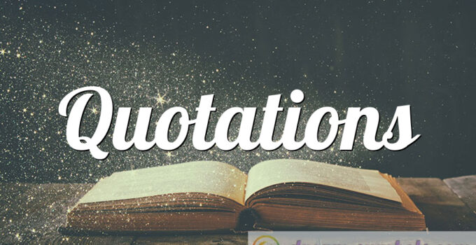 Quotations