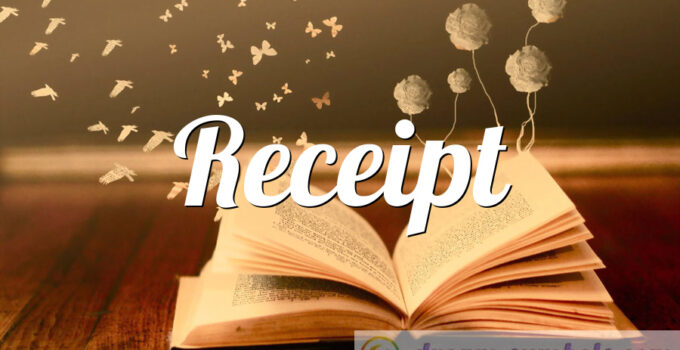 Receipt