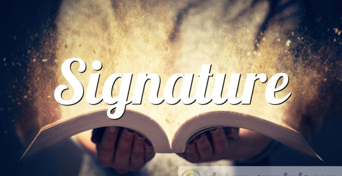 Signature