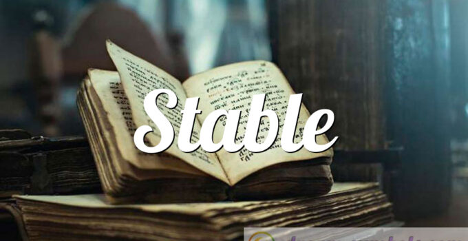 Stable