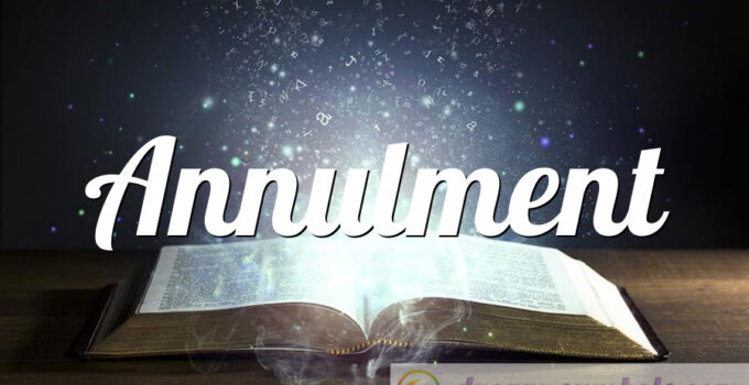 Annulment