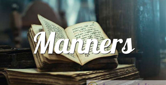 Manners