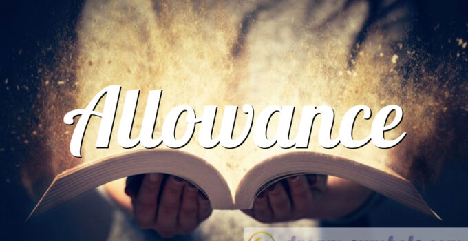 Allowance