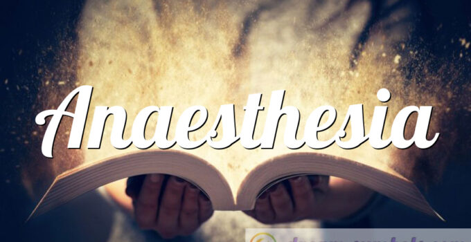 Anaesthesia