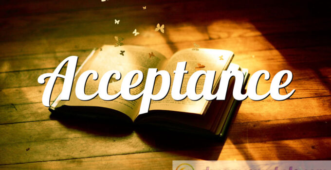 Acceptance