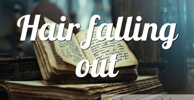 Hair falling out